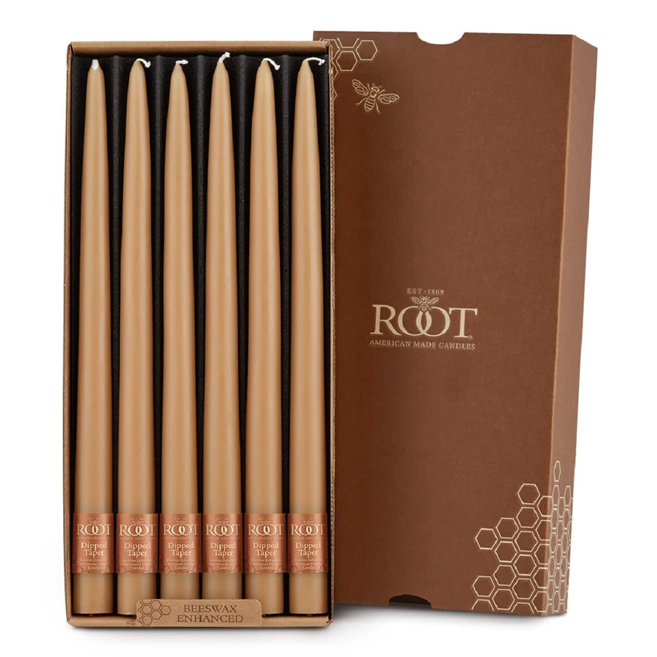 Root Candles 12" Unscented Taper Candles, 12ct.
